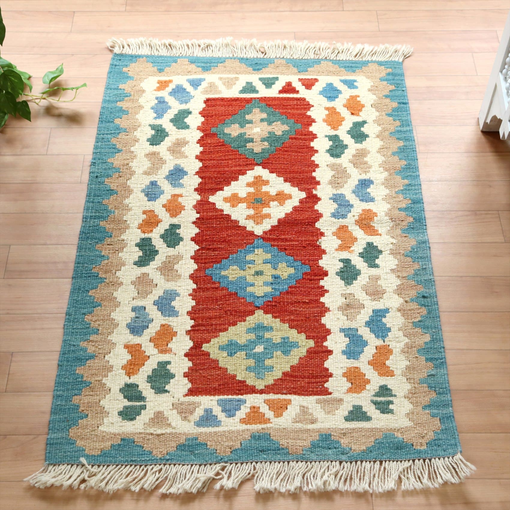 イラン手織りキリム カシュカイキリム 93×63cm