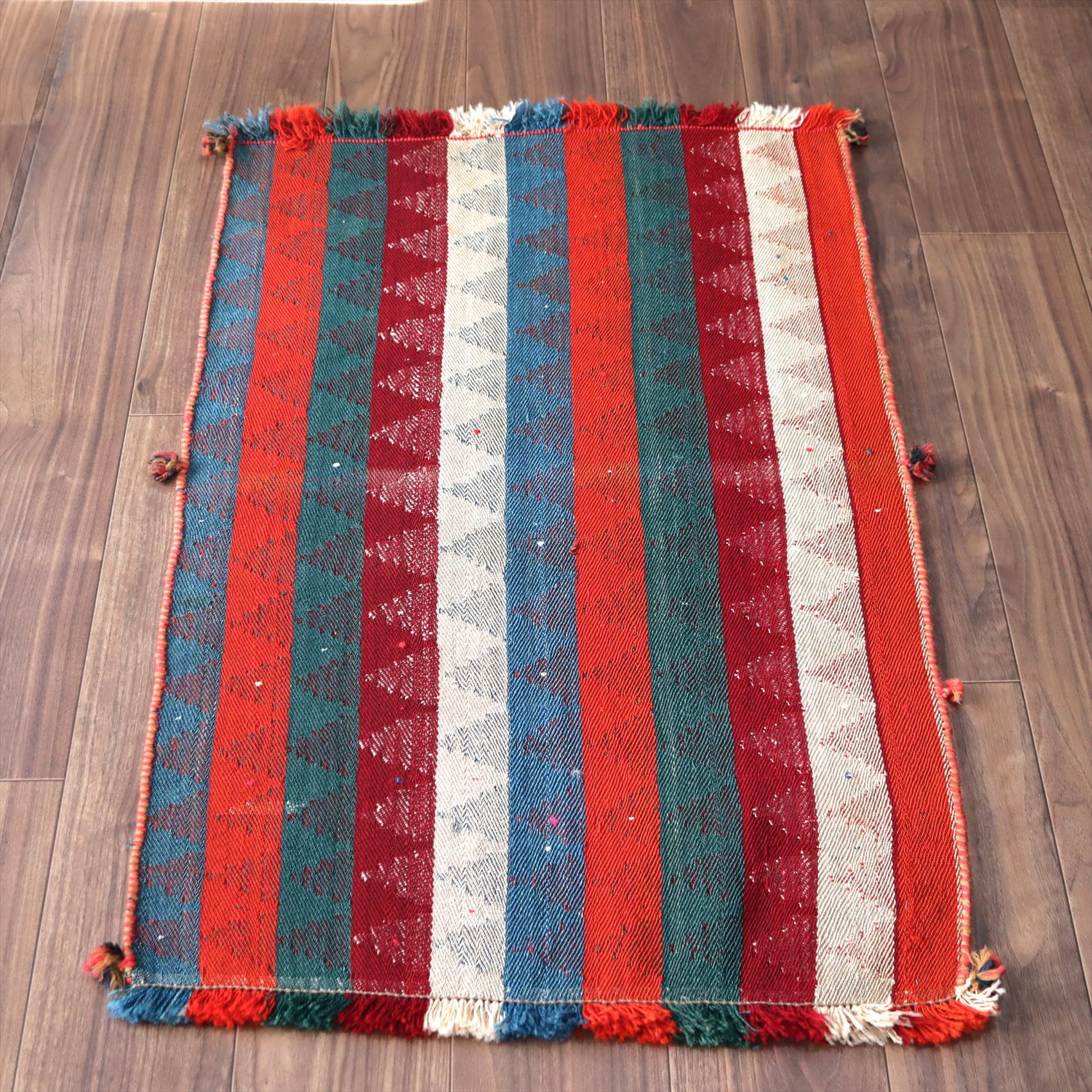 オールドジャジム テント布 98x65cm ストライプ