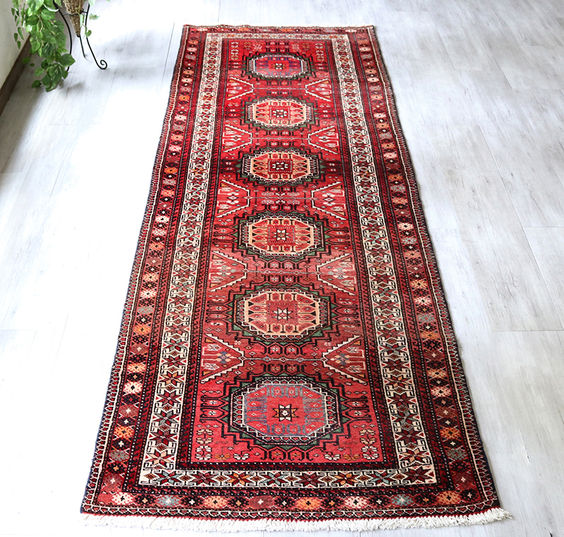 オールドカーペット・ガラジェ　ランナーサイズ ６つのソロモンの星