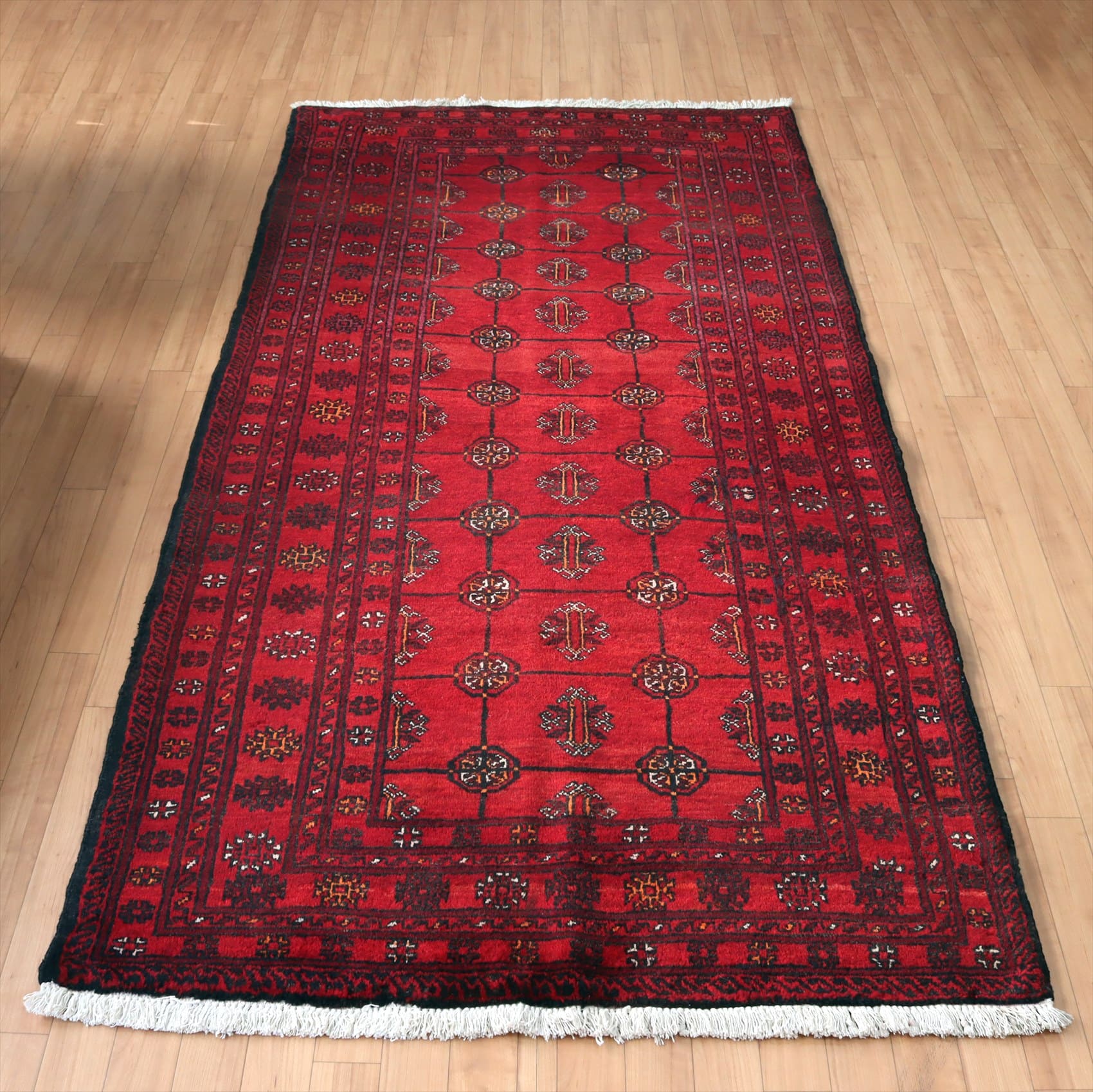 トライバルラグ バルーチ234×115cm ギュル文様