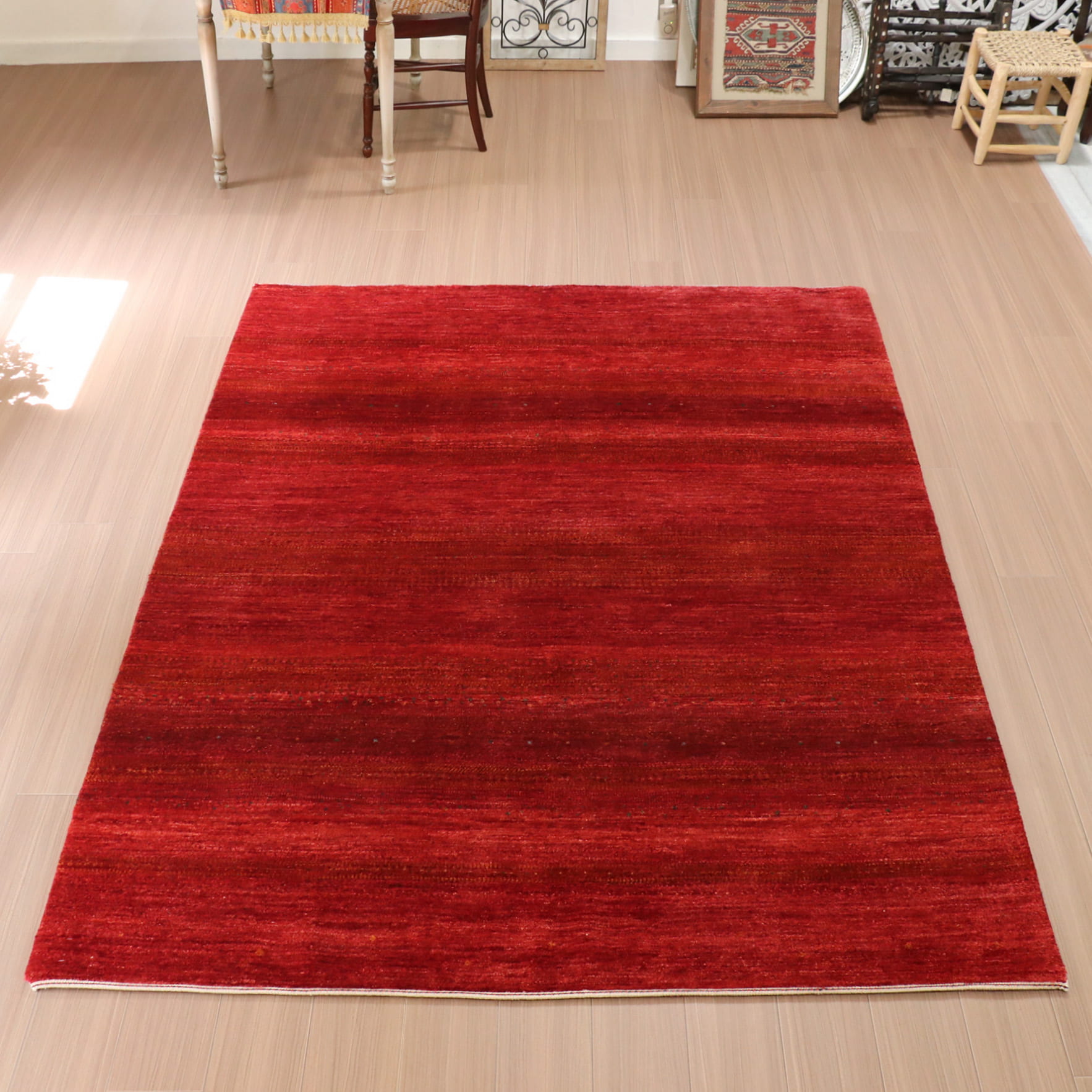 ロリ・アタシュ　ギャッベ227×174cm 細かな織り・美しいグラデーションのモダンデザイン