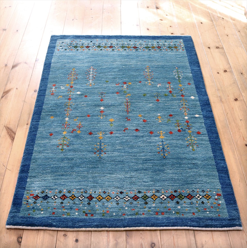 ギャベ Gabbeh 148×99cm アマレ Amaleh 生命の樹とひし形